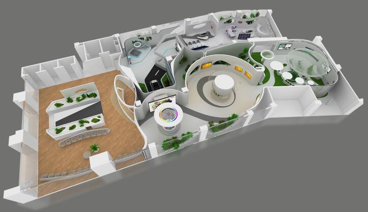 展臺設計中參觀路線該如何設計？參觀路線有幾種設計方法？