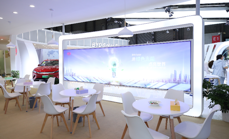 展位中企業(yè)宣傳片有什么講究？上海展會(huì)裝修裝潢中分享講究