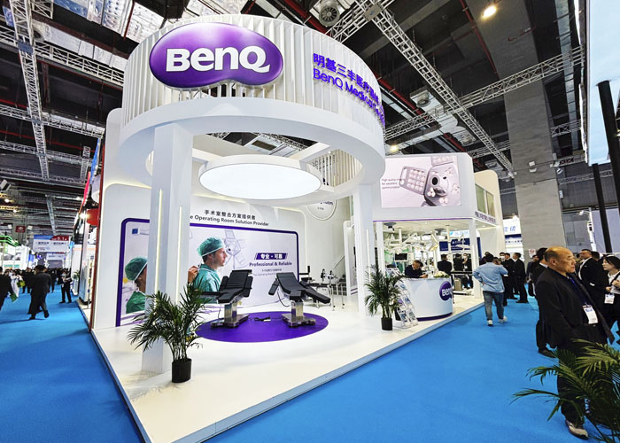 上海澤迪展覽設(shè)計(jì)搭建公司攜手“明基三豐"亮相上海醫(yī)療器械展